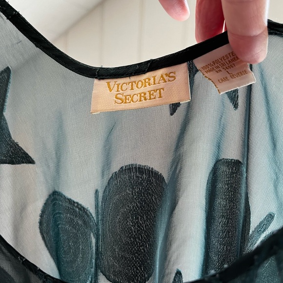 Gold Label VINTAGE Victoria Secret Sheer Nightgown Dress - Picture 3 of 4